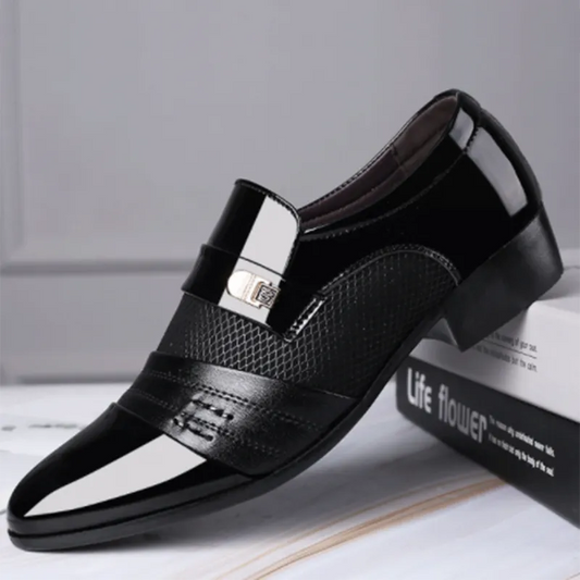 Mocassins d'affaires en cuir PU pour hommes