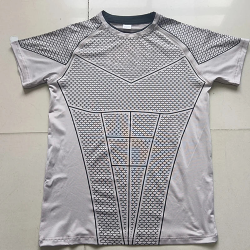 Men's Compression Skinny Fit Short Sleeve Athletic T Shirt