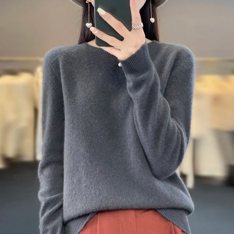 100% Merino Wool Cashmere Sweater