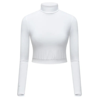 High-Waist Full Sleeve Women's Sport Shirt