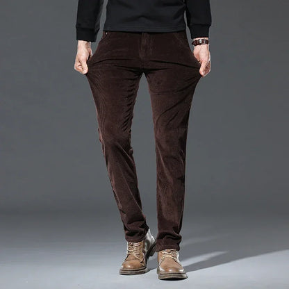 Men's Slightly Elastic Stretch Cotton Pants