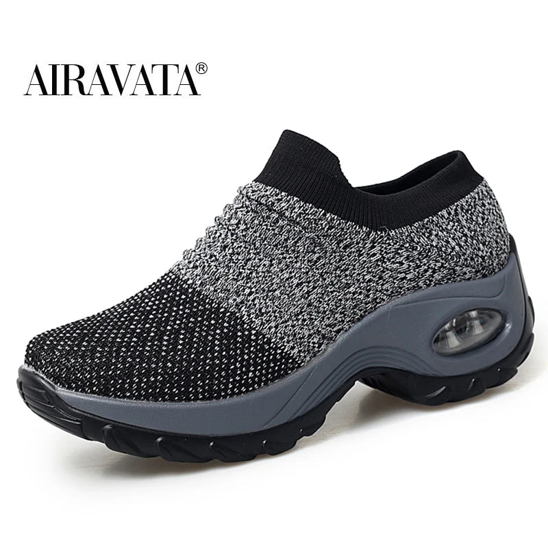 Bequeme, klobige Sneaker für Damen