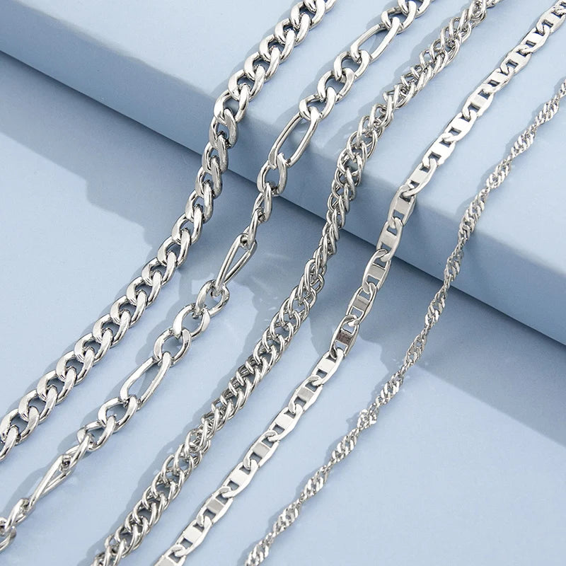 Fashion Metal Chain Multilayer Anklet