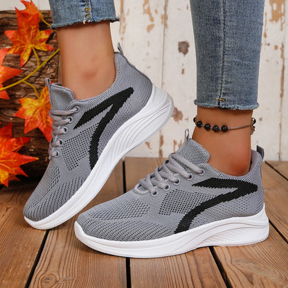 Women's Lightweight Running Shoes - Breathable Mesh Sneakers