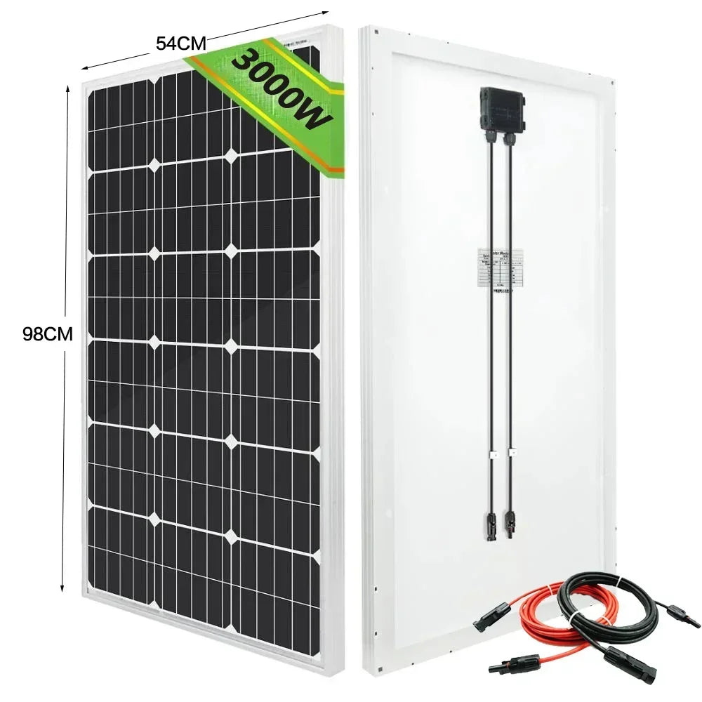 Rigid Waterproof 1000W-3000W 18V Solar Panel