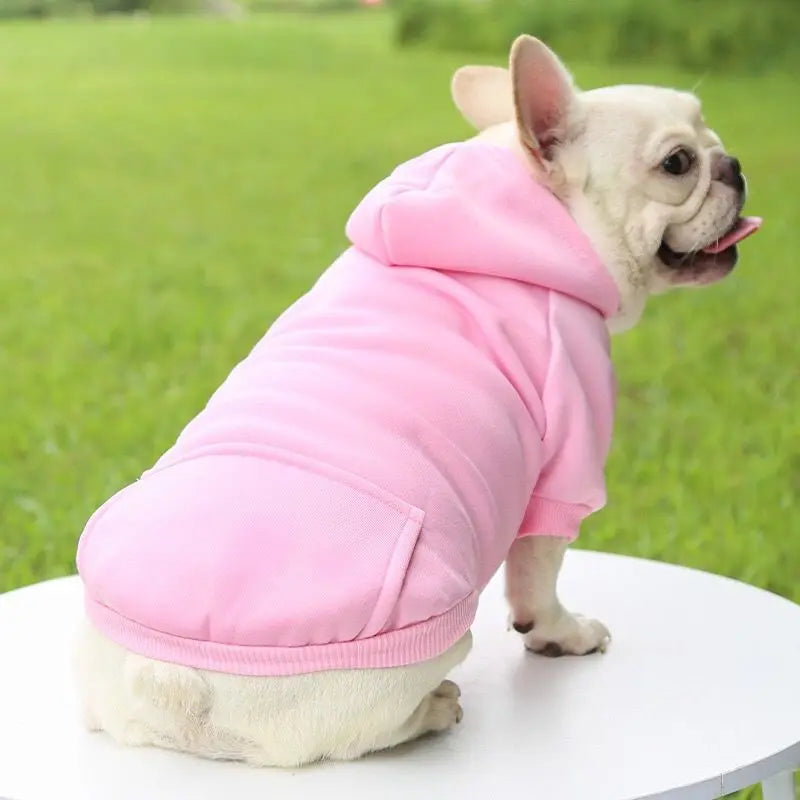 Pet Dog Clothes -  Dog Warm Sweater with Pockets