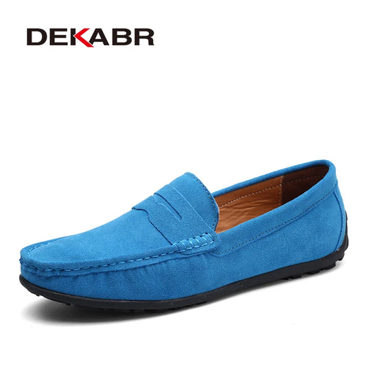 High-Quality Genuine Leather Soft Loafers for Men