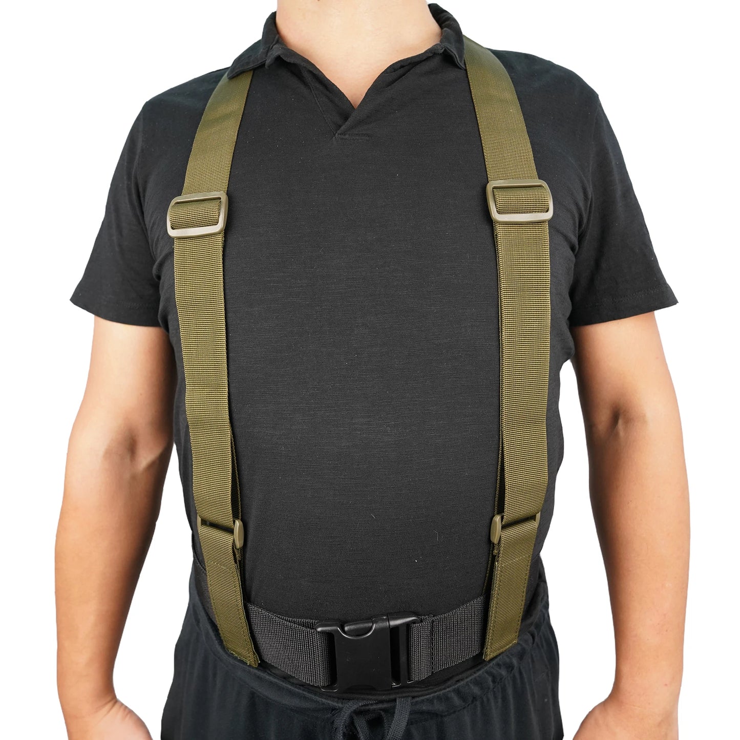 Outdoor combat braces Mens Suspenders