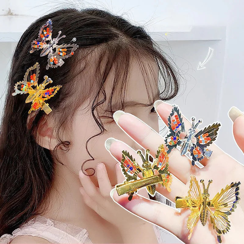 Butterfly Hair Clips - Hair Accessories