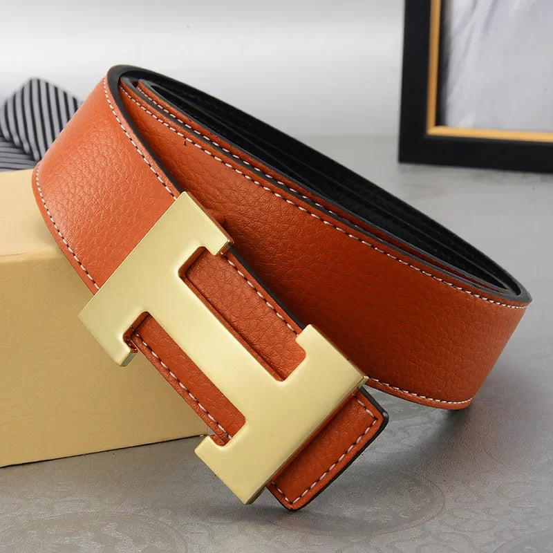High Quality Men’s Genuine Cow Leather Belt