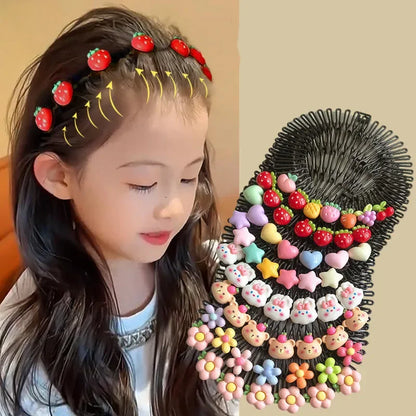 Star Bear Princess Hair Comb Headband