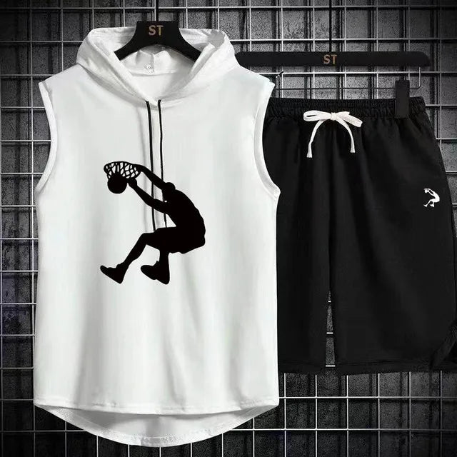 Men's Oversized Sleeveless Tracksuit