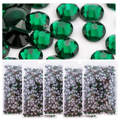 Strass pailletés à dos plat pour nail art, accessoires de décoration pour robe