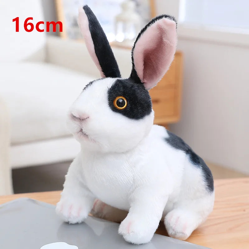 Realistic Interactive Plush Bunny Rabbit Toy