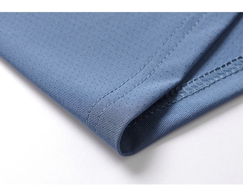 Einfarbiges, einfaches, atmungsaktives Outdoor-T-Shirt für Herren