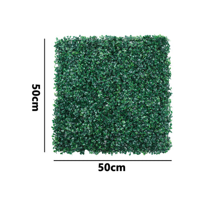 UV-Resistant Privacy Fence Wall – Artificial Boxwood Panels