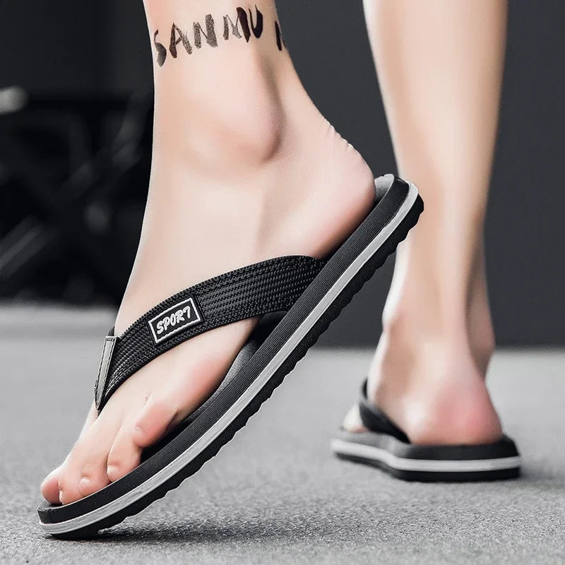 Sandales pour hommes - Pantoufles décontractées d'extérieur à double usage