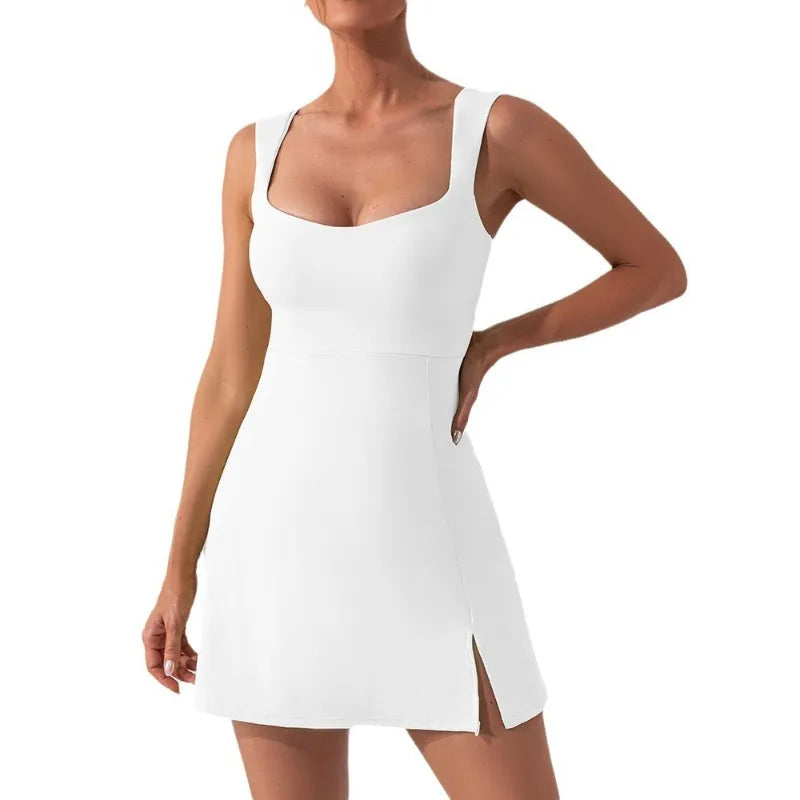 Schnell trocknendes ärmelloses Golfkleid für Damen