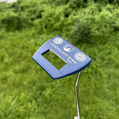 Rechtshänder-Golfputter für Herren – Kopf aus Zinklegierung, rutschfester PU-Griff, professioneller Golfschläger