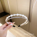 4 Double-layer Pearl flash Diamond Hoop (FB2114)