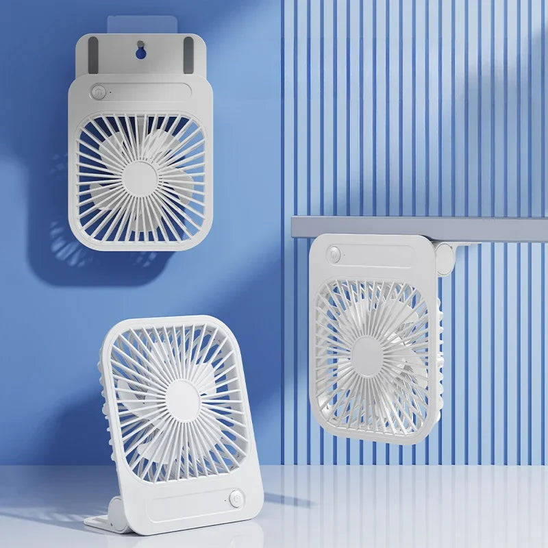 USB Rechargeable Indoor Toilet Wall Fan