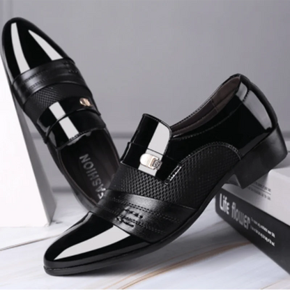 Mocassins d'affaires en cuir PU pour hommes