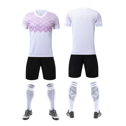 Breathable Adult Football Jersey Set