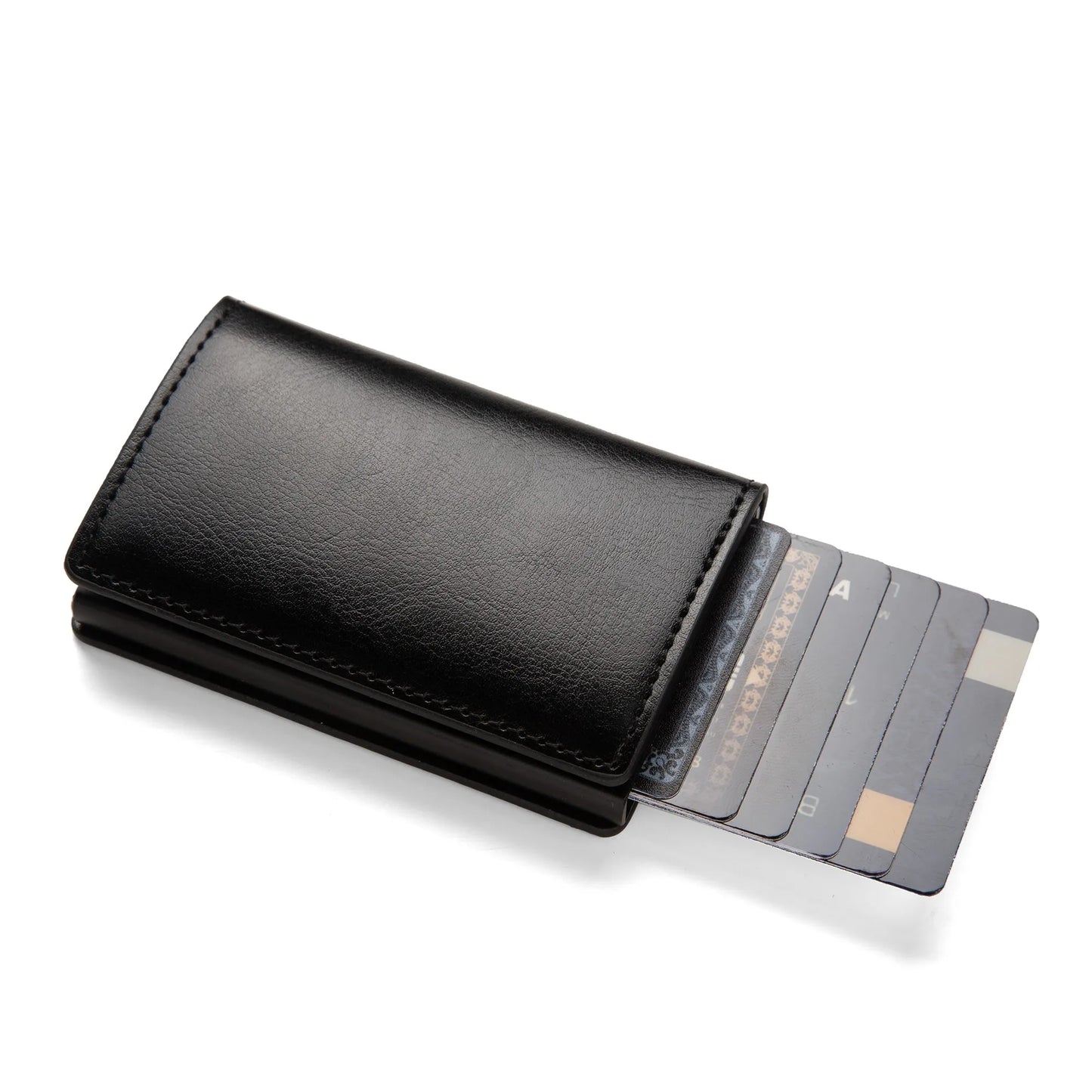 RFID Blocking Men's Leather Card Wallet