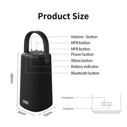 Tribit StormBox Pro 360° Bluetooth Lautsprecher