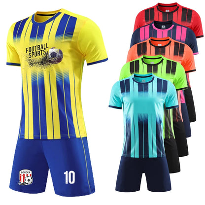 Ensemble de survêtement d'uniforme de football pour garçons