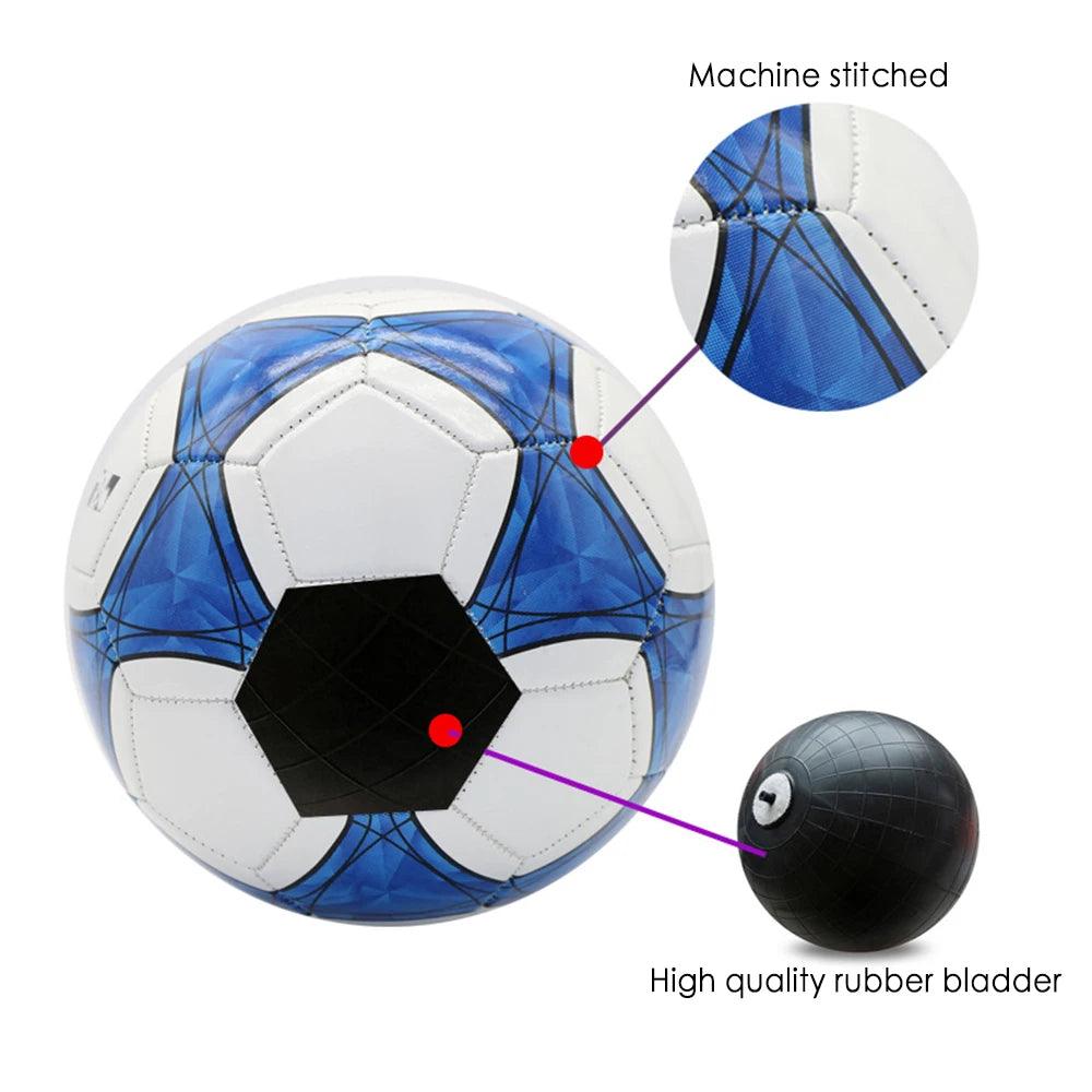 Ballon de football pour jeunes cousu à la machine pour les entraînements et les matchs