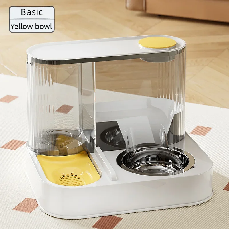 2-in-1 Automatic Pet Stainless Steel Double Bowl