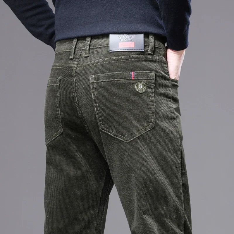 Men's Autumn Straight Slim Versatile Cargo Pants