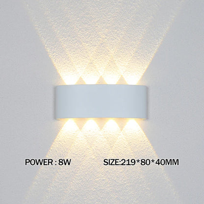 Wasserdichte LED-Wandleuchte für den Außenbereich