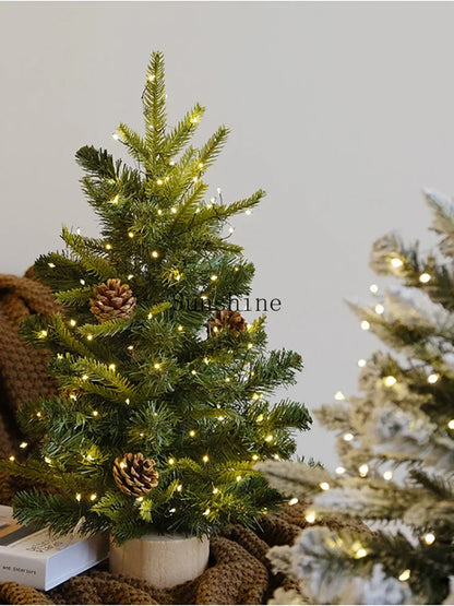 Mini décoration de table lumineuse pour sapin de Noël