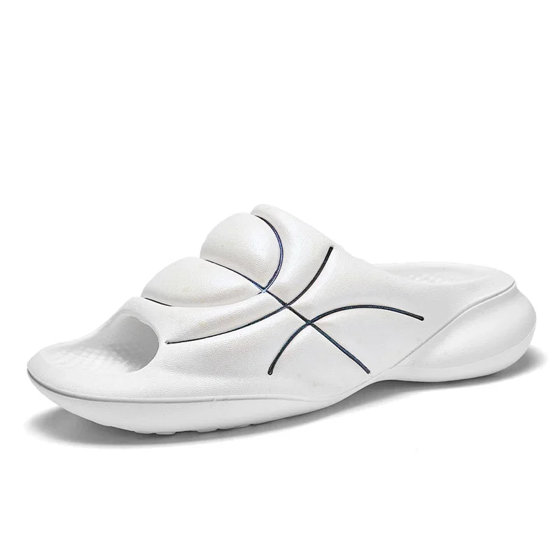 Dual Purpose Anti Slip Trendy Basketball Slippers