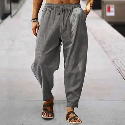 Pantalon drapé slim tendance coréen