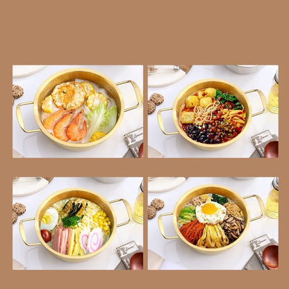 Pot de nouilles ramen coréennes à chauffage rapide