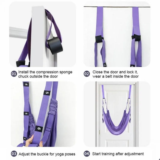 Adjustable Anti Gravity Stretch Aerial Yoga Hammock