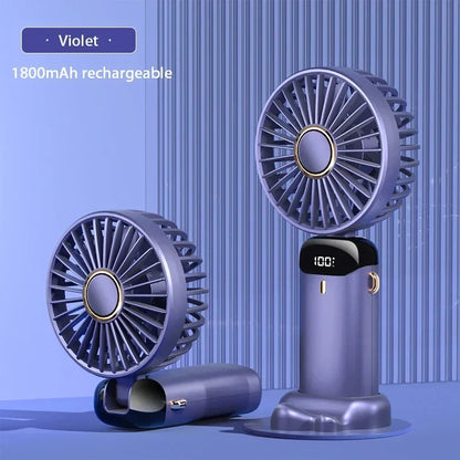 USB Rechargeable Neck Hanging Mini Fan