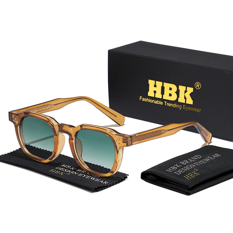 Unisex Retro Square Punk Sunglasses