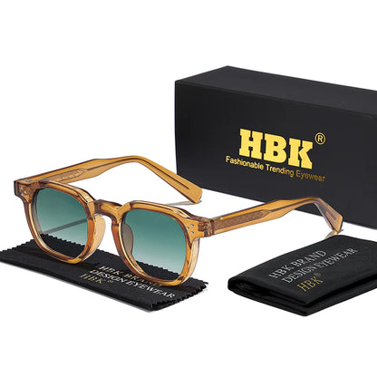 Unisex Retro Square Punk Sunglasses