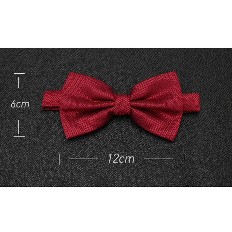 Solid Color Men's Formal Bow Tie