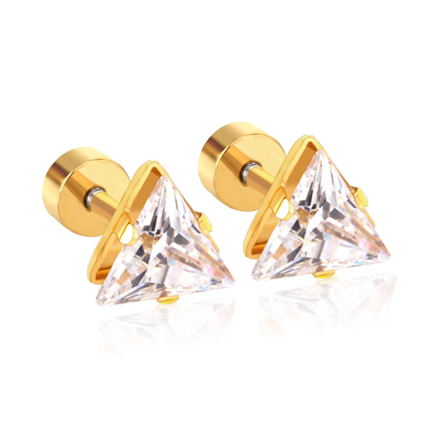 1 à 10 paires de boucles d'oreilles à clip magnétique en cristal pour hommes