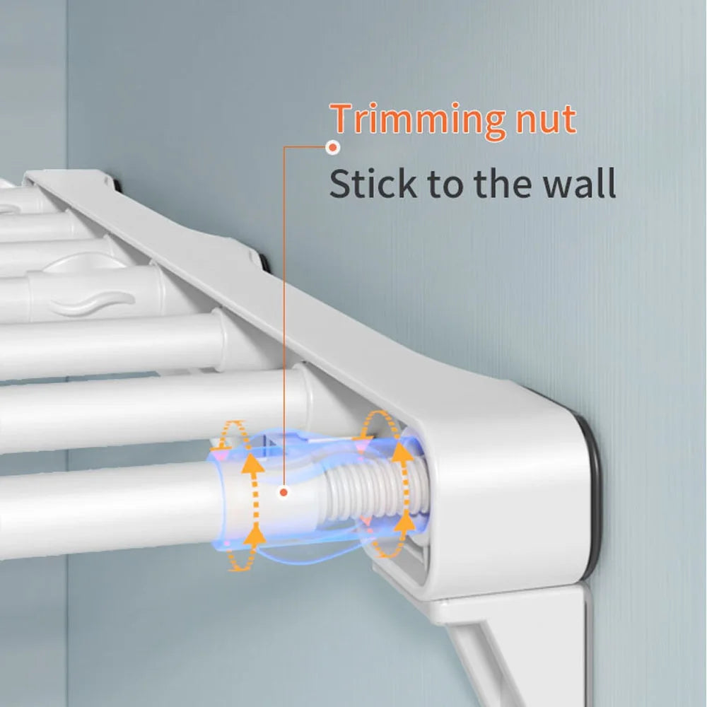 Multi-Layer Dustproof Wardrobe Storage Rack