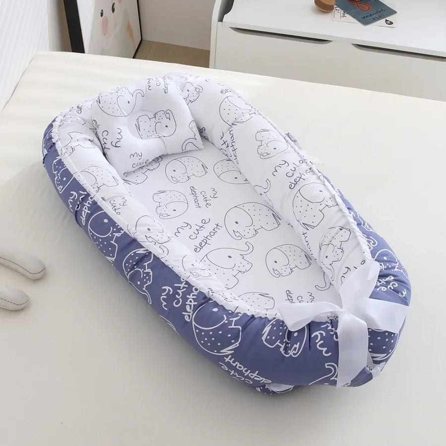 Panier de clôture de literie Portable pour enfants, matelas amovible pour bébé, hiver