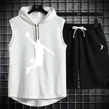 Men's Oversized Sleeveless Tracksuit