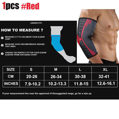 Therapeutische Ellbogen-Kompressionsbandage – Verstellbarer Riemen zur Schmerzlinderung und Stabilisierung