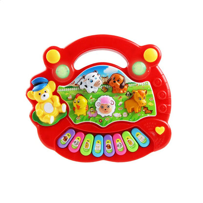 Electronic Early Education Baby Musical Animal Piano Toy