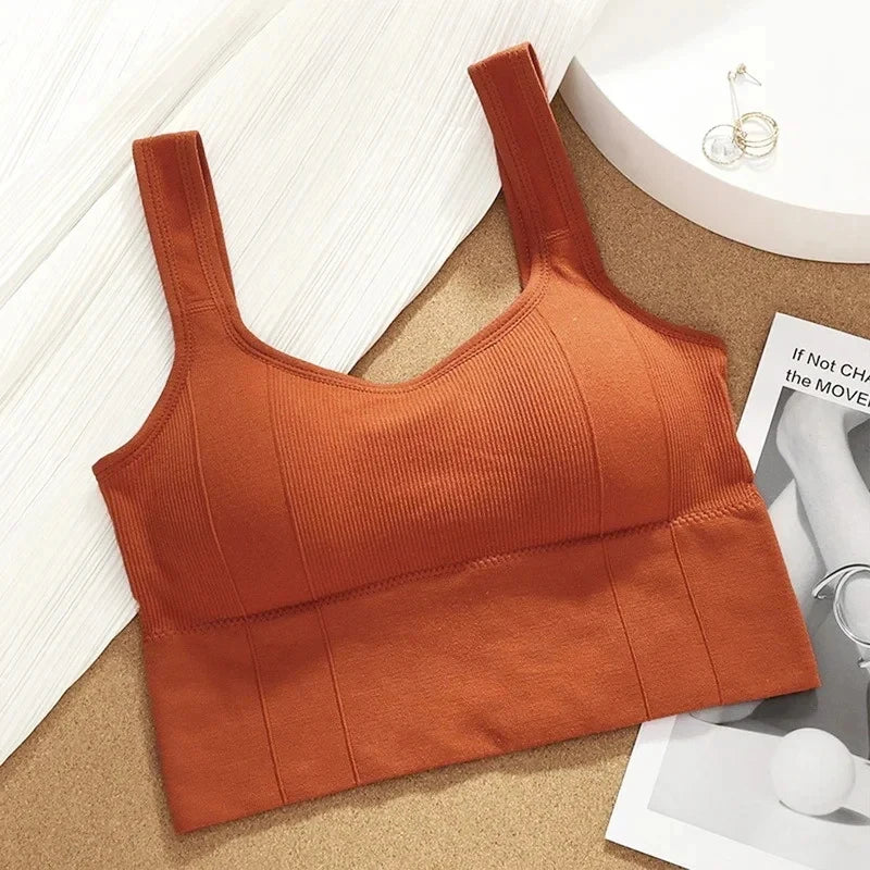 Women's Strapless Sports Bra Back Lingerie Innerwear